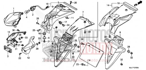 HECKLEUCHTE NC750DE de 2014