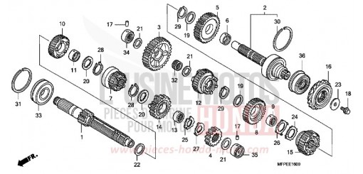 GETRIEBE CB1300SAA de 2010