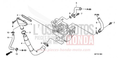 WASSERROHR CB1300SAA de 2010