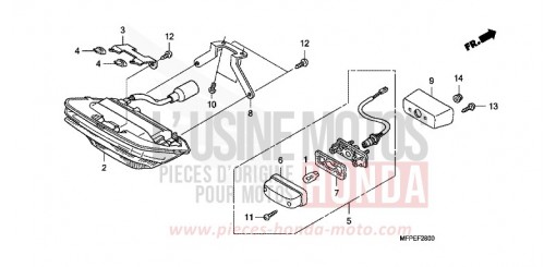 HECKLEUCHTE CB1300SAA de 2010