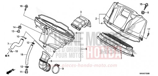 LUFTFILTER NC750DG de 2016