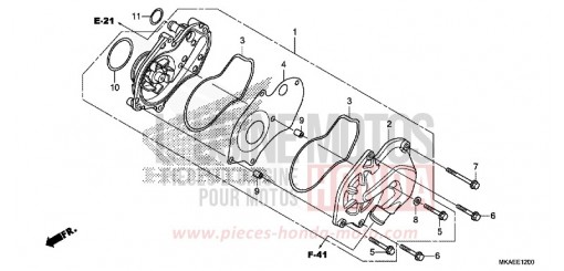 WASSERPUMPE NC750DG de 2016