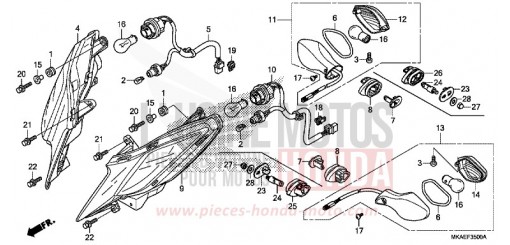 BLINKER NC750DG de 2016