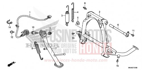 STAENDER NC750DH de 2017