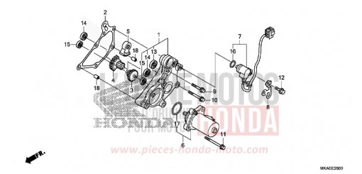 REDUZIERGETRIEBE NC750DH de 2017