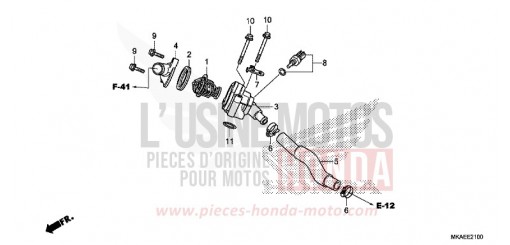 THERMOSTAT NC750DJ de 2018