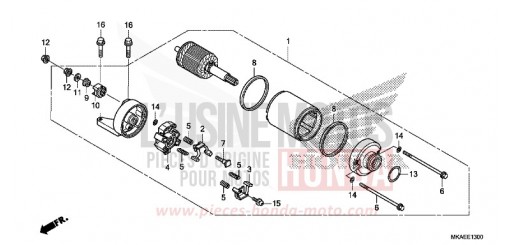 ANLASSER NC750DK de 2019