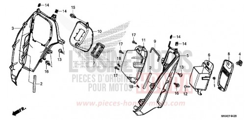 TASCHE NC750DK de 2019