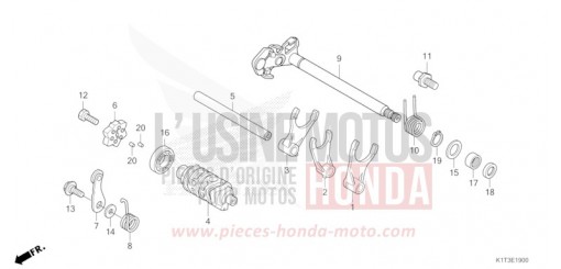 SCHALTTROMMEL CRF300LAM de 2021