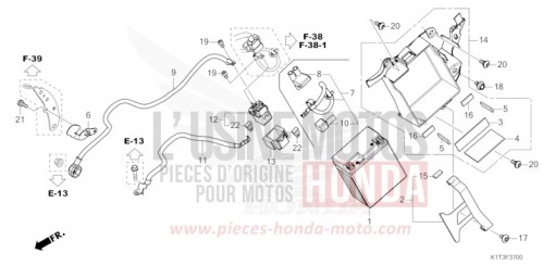 BATTERIE CRF300LAM de 2021