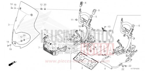 WINDSCHUTZSCHEIBE CRF300LRAM de 2021