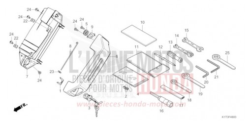 WERKZEUG/WERKZEUGKASTEN CRF300LRAM de 2021