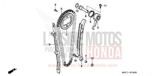 NOCKENWELLENKETTE/SPANNVORRICHTUNG FMX6505 de 2005