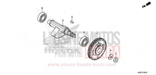 AUSGLEICHSWELLE CRF250RLAK de 2019