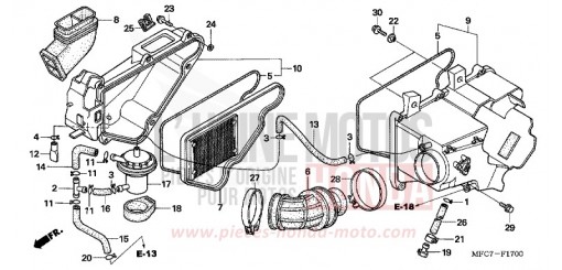 LUFTFILTER FMX6505 de 2005