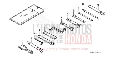 WARNETIKETT FMX6505 de 2005