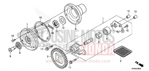 OELPUMPE GLR1251WHF de 2015
