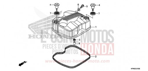 ZYLINDERKOPFDECKEL GLR1251WHF de 2015
