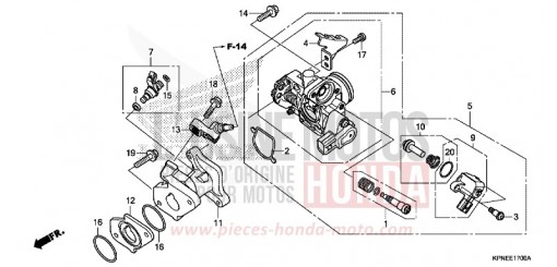 DROSSELKLAPPENGEHAEUSE GLR1251WHH de 2017