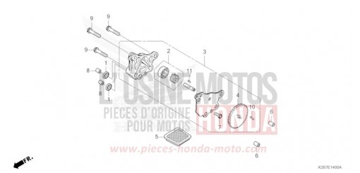 OELPUMPE MSX125AM de 2021