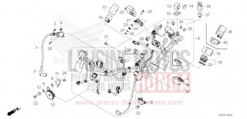 KABELBAUM MSX125AM de 2021