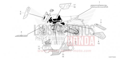 MARKE/STREIFEN MSX125AM de 2021