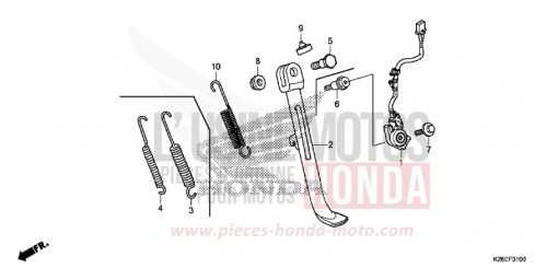 STAENDER MSX125AH de 2017