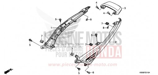 ABGAS-SCHALLDAEMPFER MSX125E de 2014