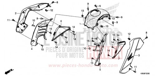 RADKRANZ MSX125E de 2014