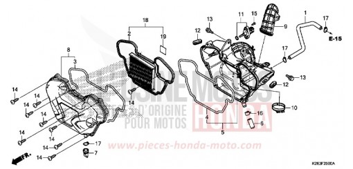 LUFTFILTER MSX125E de 2014