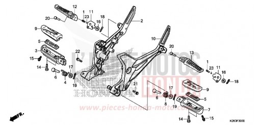 STUFE MSX125E de 2014