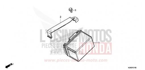 BATTERIE MSX125E de 2014