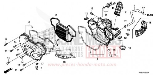 LUFTFILTER MSX125AH de 2017