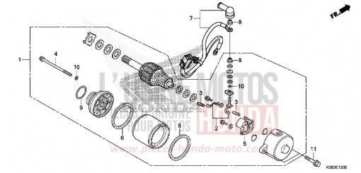 ANLASSER MSX125E de 2014