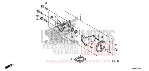 OELPUMPE MSX125E de 2014