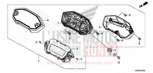 MESSGERAET MSX125F de 2015