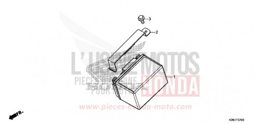 BATTERIE MSX125G de 2016