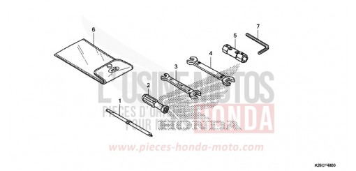 WERKZEUGE MSX125G de 2016