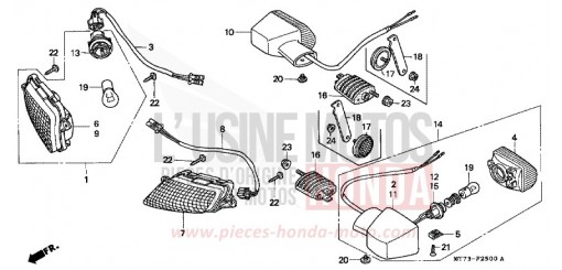 BLINKER NR750N de 1992
