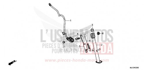 SEITENSTAENDER CBR650FAE de 2014