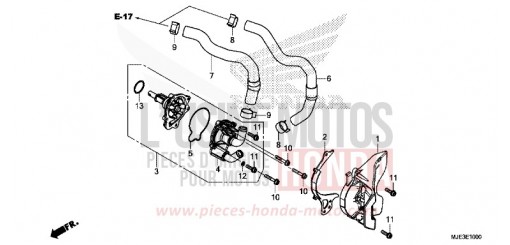 WASSERPUMPE CBR650FAE de 2014