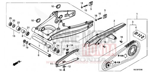 SCHWINGE CBR650FAE de 2014