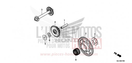ANLASSER-ANTRIEBSZAHNRAD CBR650FAE de 2014