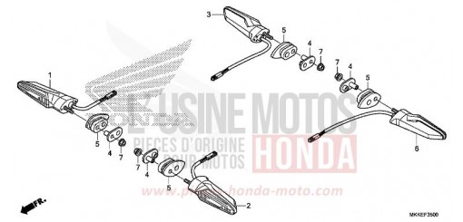 BLINKER CRF1000AK de 2019