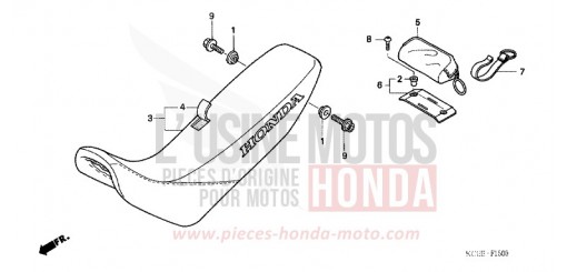 SITZ XR250R4 de 2004