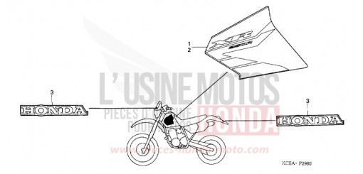 MARKE XR250R4 de 2004