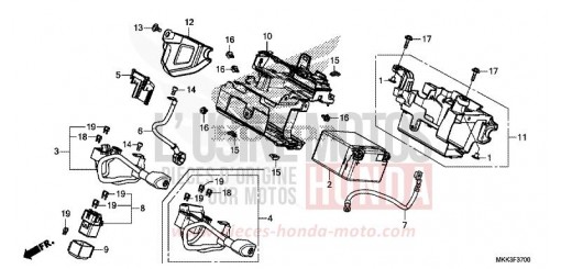 BATTERIE CRF1000D2J de 2018