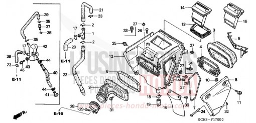 LUFTFILTER XR250RV de 1997