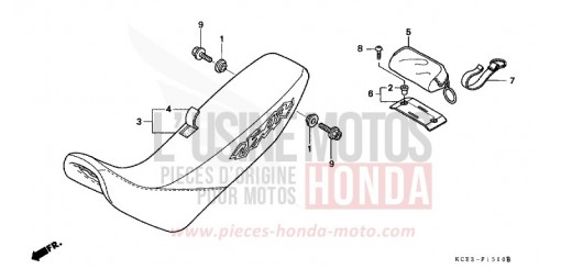 SITZ XR250RX de 1999