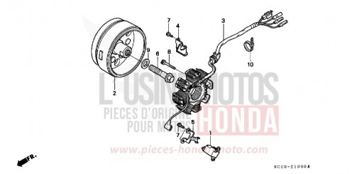 GENERATOR XR250RY de 2000